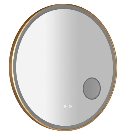 Sapho TARAN okrúhle zrkadlo s LED osvetlením, ø 80cm, kozm.zrkadlo, senzor, fólia anti-fog, 3000-6500°K, sunset