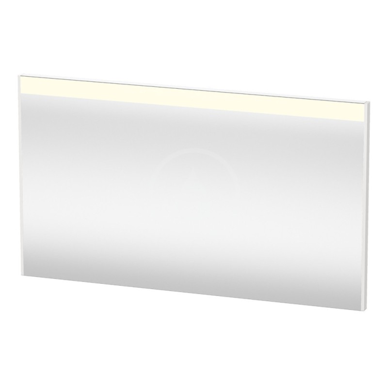 Duravit Zrkadlo s LED osvetlením 700x1220x45 mm, lesklá biela BR7004022220000