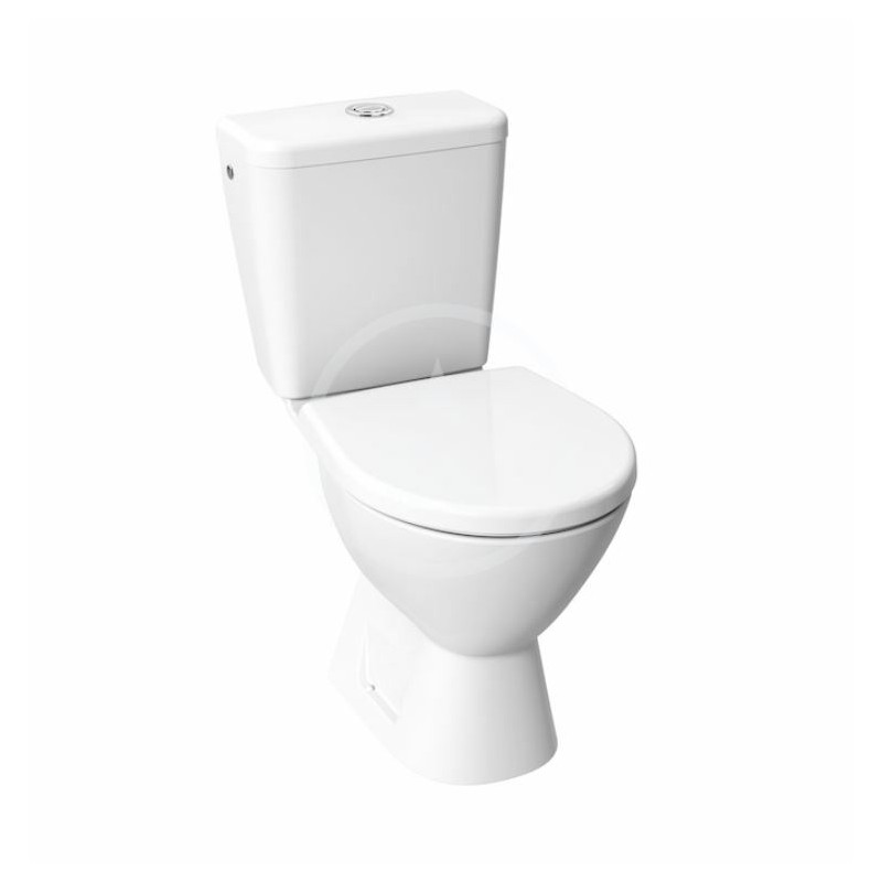 Jika WC kombi, zadný odpad, spodné napúšťanie, Rimless, biela H8257260002423