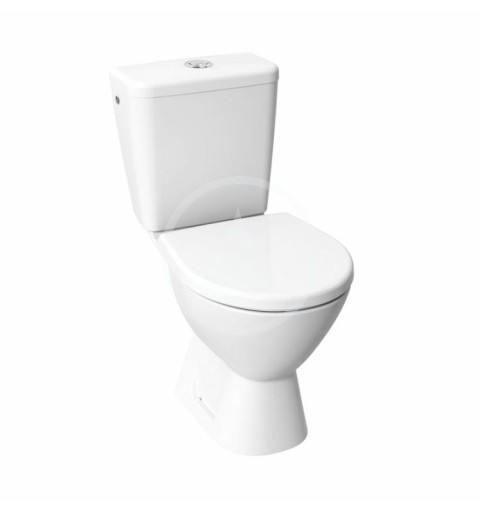 Jika WC kombi, zadný odpad, spodné napúšťanie, Rimless, biela H8257260002423