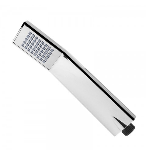Mereo Termostatická nástenná sprchová batéria s hadicou,ručnou a tanierovou hranatou sprchou 225x225mm CB60104TSB
