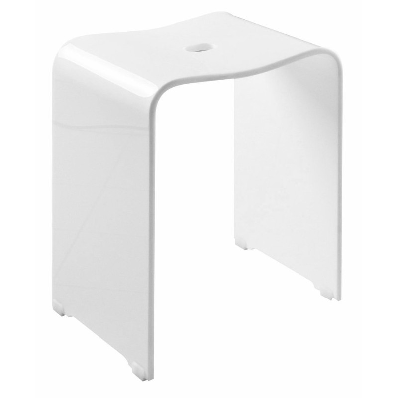 Ridder TRENDY kúpeľňová stolička 40x48x27,5cm, biela