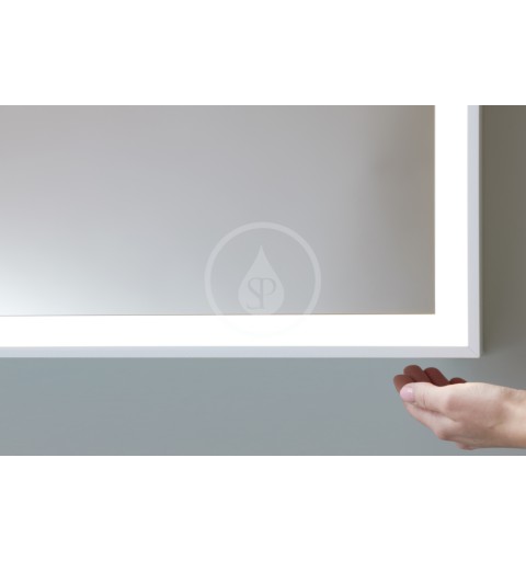 Duravit Zrkadlová skrinka s LED osvetlením, 700x800x155 mm, 2 dvierka, biela LC7551000000000