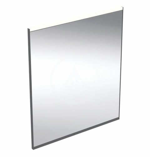 Geberit Zrkadlo s LED osvetlením a vyhrievaním, 60x70 cm, matná čierna 502.781.14.1