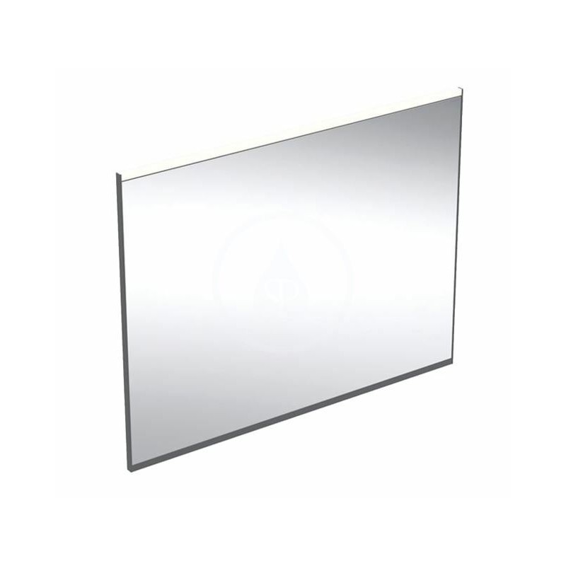 Geberit Zrkadlo s LED osvetlením a vyhrievaním, 90x70 cm, matná čierna 502.783.14.1
