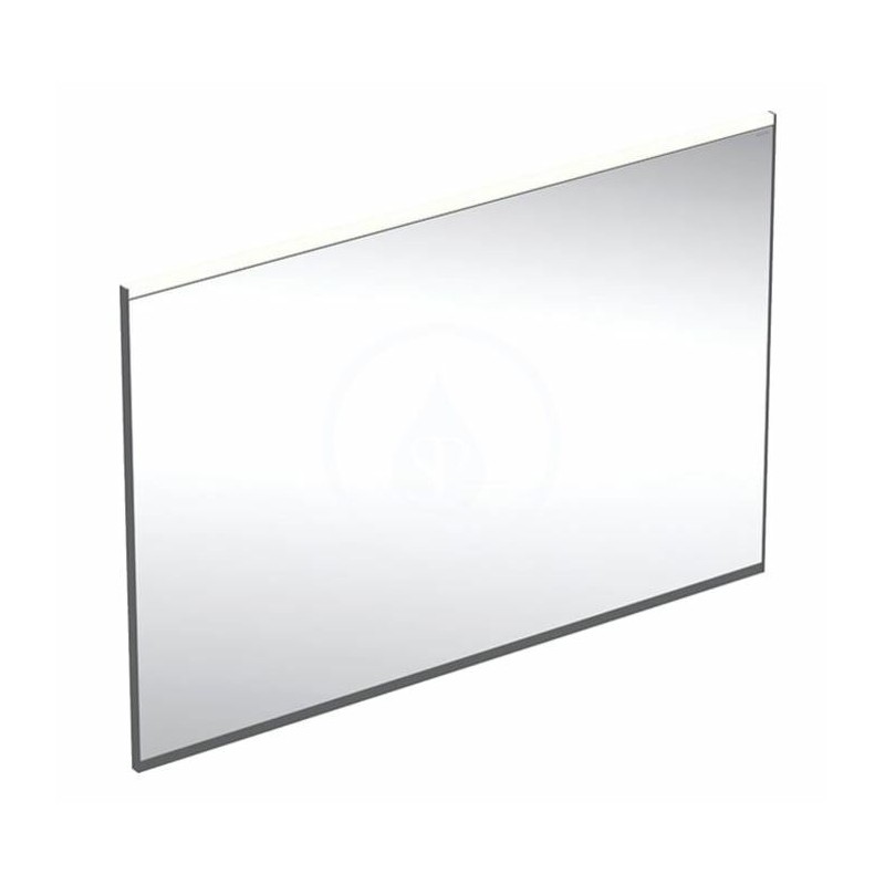 Geberit Zrkadlo s LED osvetlením a vyhrievaním, 105x70 cm, matná čierna 502.784.14.1