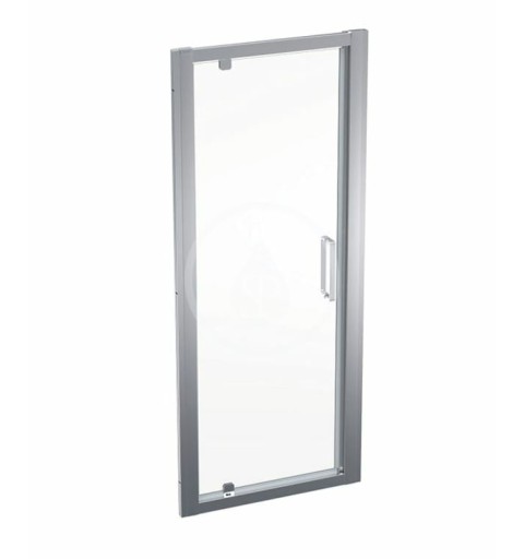 Geberit Sprchové dvere 80x190 cm, strieborná/číre sklo 560.115.00.2
