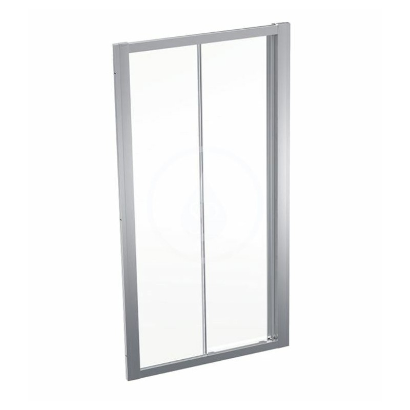 Geberit Sprchové dvere 100x190 cm, strieborná/číre sklo 560.133.00.2