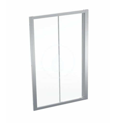 Geberit Sprchové dvere 120x190 cm, strieborná/číre sklo 560.153.00.2