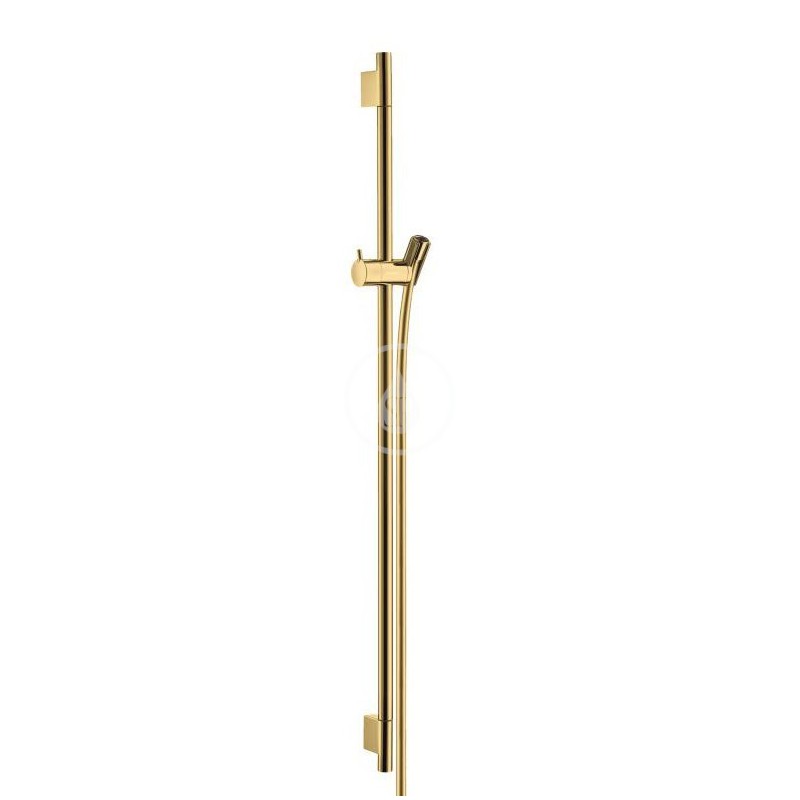 Hansgrohe Sprchová tyč 900 mm so sprchovou hadicou, leštený vzhľad zlata 28631990