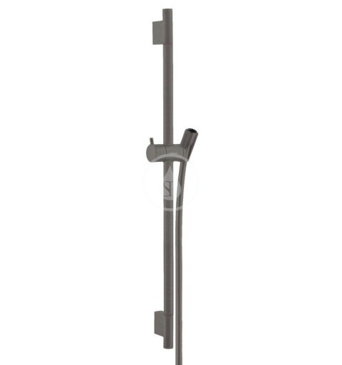 Hansgrohe Sprchová tyč 650 mm so sprchovou hadicou, kefovaný čieny chróm 28632340