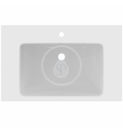 Ideal Standard Umývadlo nábytkové 81x51 cm, s prepadom, otvor na batériu, biela T460401