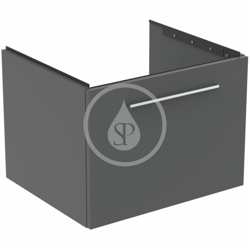 Ideal Standard Umývadlová skrinka 60x44x51 cm, 1 zásuvka, sivý matný kremeň T5269NG