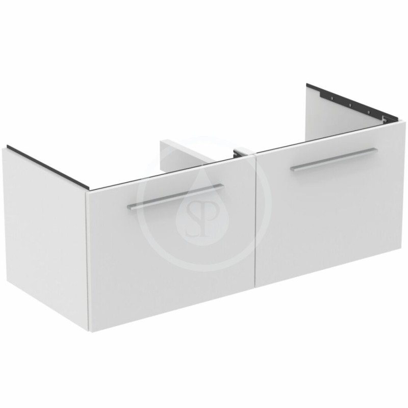 Ideal Standard Umývadlová skrinka 120x44x51 cm, 2 zásuvky, matná biela T5277DU