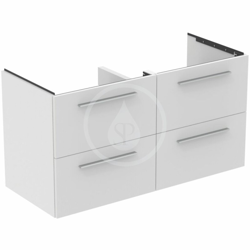 Ideal Standard Umývadlová skrinka 120x63x51 cm, 4 zásuvky, matná biela T5278DU