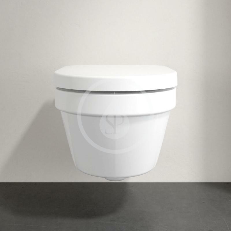Villeroy & Boch Závesné WC, Rimless, alpská biela 4694R001