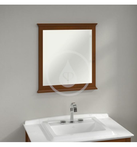Villeroy & Boch Zrkadlo v ráme 99x74 cm, orech 85650200