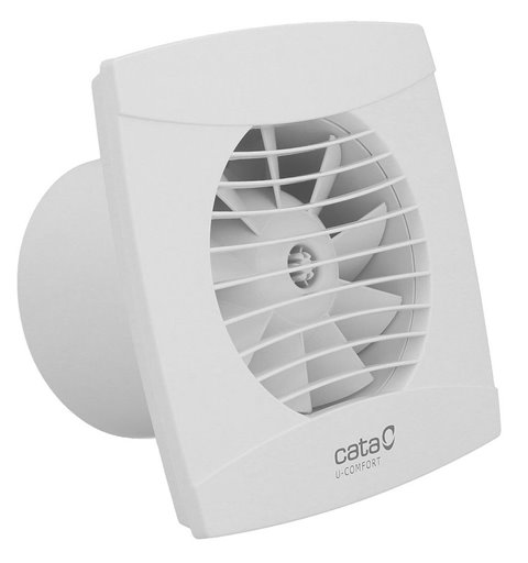 Cata UC-10 kúpeľňový ventilátor axiálny, 8W, potrubie 100mm, biela