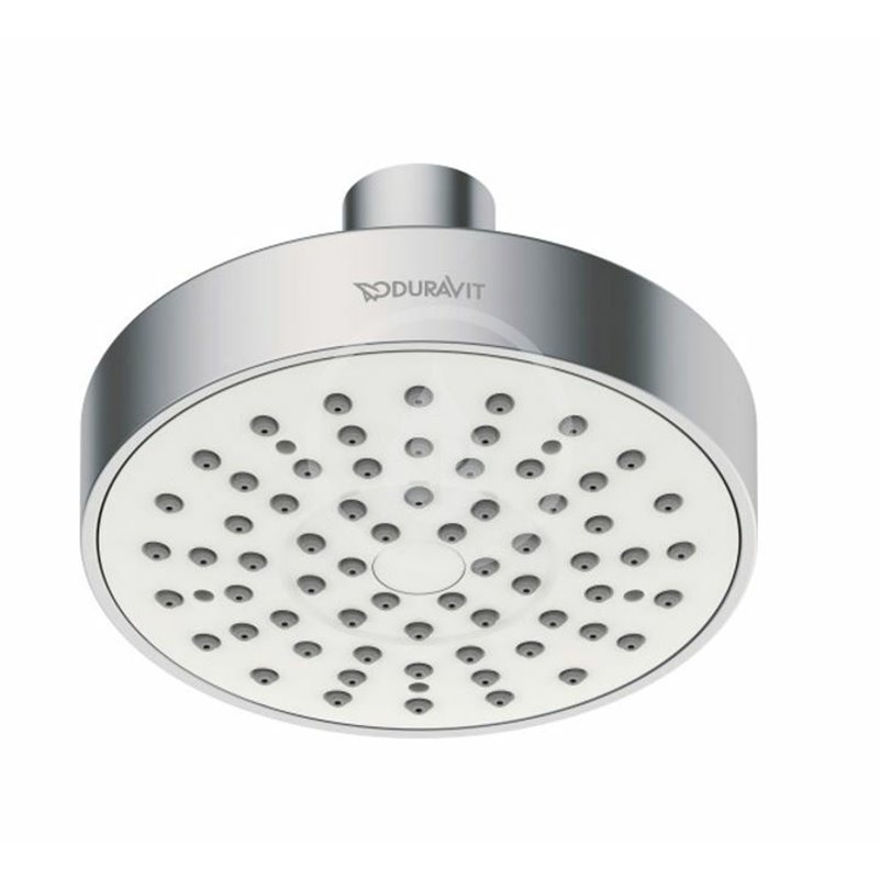 Duravit Hlavová sprcha, priemer 100 mm, biela/chróm UV0660022010