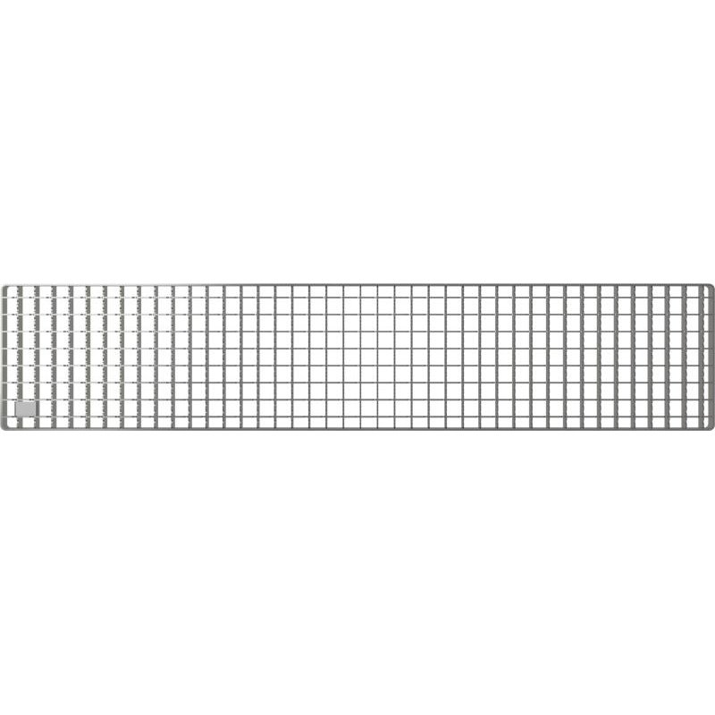 Alcaplast Krycí rošt pre krabicový žľab 1 m, nerez AISI 316L APR-R22-1000-135