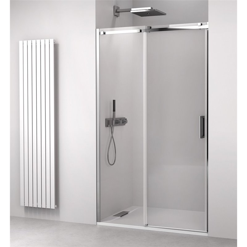 Polysan THRON LINE sprchové dvere 980-1010 mm, číre sklo