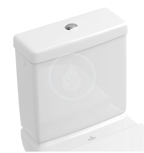 Villeroy & Boch WC nádržka kombi, zadný/bočný prívod, CeramicPlus, alpská biela 772311R1