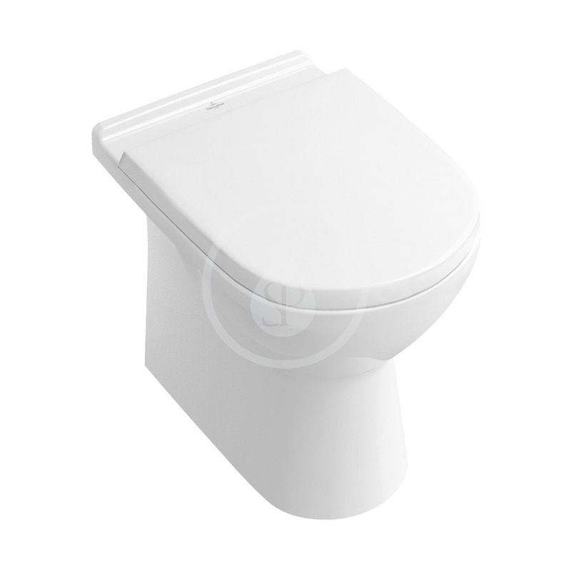 Villeroy & Boch Stojace WC, Vario odpad, CeramicPlus, alpská biela 565710R1
