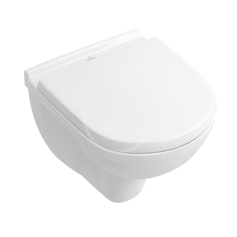 Villeroy & Boch Závesné WC Compact, CeramicPlus, alpská biela 568810R1