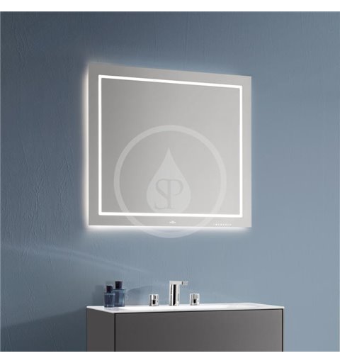 Villeroy & Boch Kúpeľňové LED zrkadlo 800 mmx750 mmx45 mm G6008000
