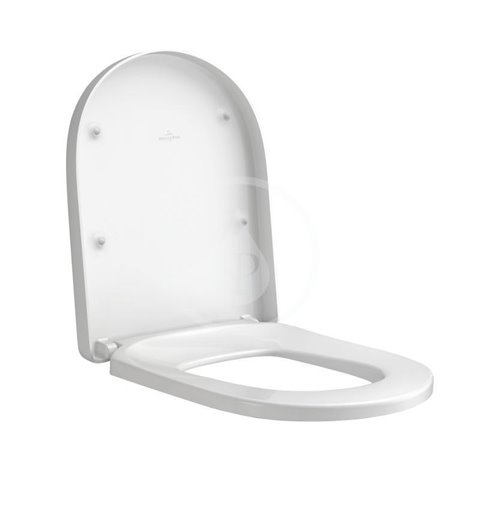 Villeroy & Boch WC sedadlo Comfort, SoftClosing, alpská biela 8M34S101
