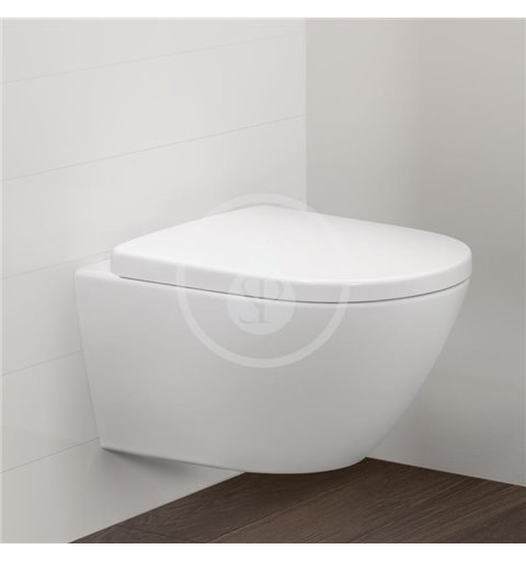 Villeroy & Boch WC sedadlo Comfort, SoftClosing, alpská biela 8M34S101