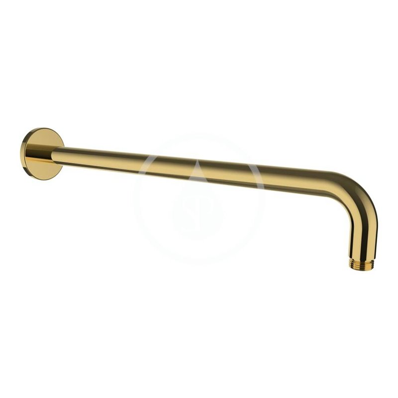Laufen Sprchové rameno nástenné, 420 mm, lesklá zlatá HF960109463001