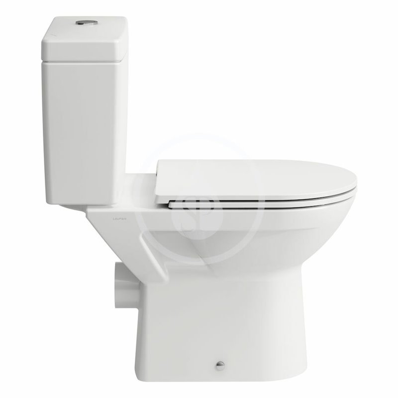 Laufen Kompletný set stojaceho WC kombi, spodný odpad, SoftClose, biela H8679510009701