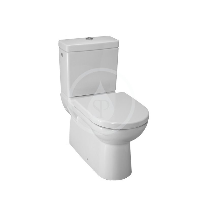 Laufen WC kombi misa, 670x360 mm, zadný/spodný odpad, biela H8249580000001