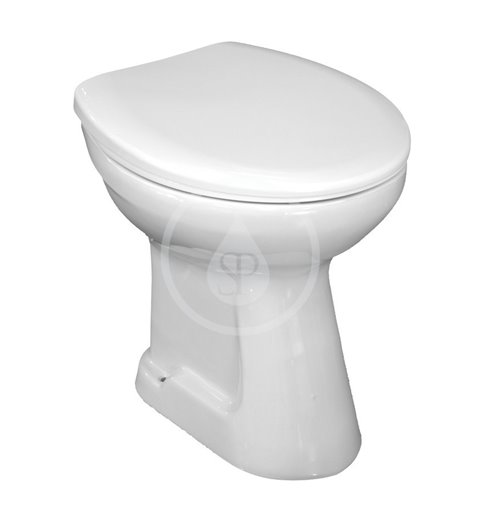 Laufen Stojacie WC, 465 mm x 365 mm, biela H8212270000271