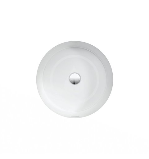 Laufen Vstavané umývadlo, 400 mm x 400 mm, biela – bez otvoru na batériu H8134390001091