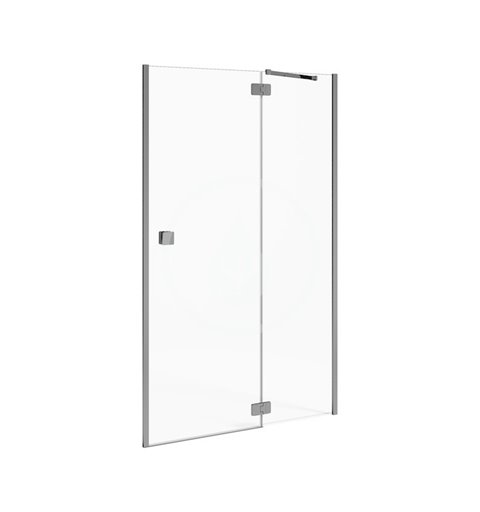 Jika Sprchové dvere výklopné 1000 mm, pravé, Jika perla Glass, strieborná/číre sklo H2544250026681
