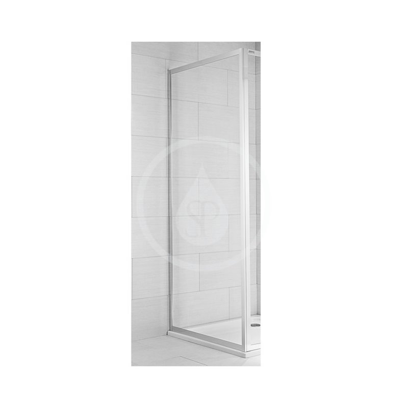 Jika Pevná sprchová stena, 800x1950 mm, transparentné sklo/chróm H2972410026681