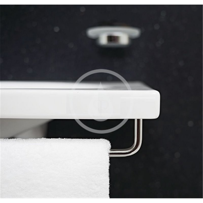 Jika Čelný držiak uteráka na umývadlo, 590 mm, nehrdzavejúca oceľ H3812110040001