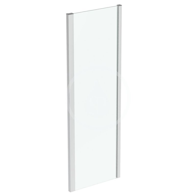 Ideal Standard Pevná bočná stena 850 mm, silver bright/číre sklo T4864EO