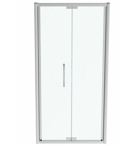 Ideal Standard Sprchové dvere skladacie 1000 mm, silver bright/číre sklo T4853EO