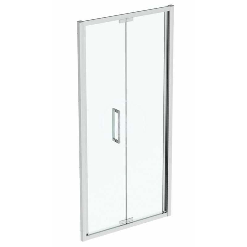 Ideal Standard Sprchové dvere skladacie 1000 mm, silver bright/číre sklo T4853EO