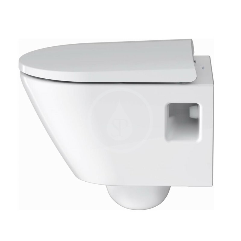 Duravit Závesné WC Compact, Rimless, HygieneGlaze, biela 2587092000