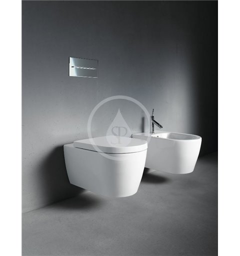 Duravit Závesné WC, Rimless, biela/matná biela 2529092600