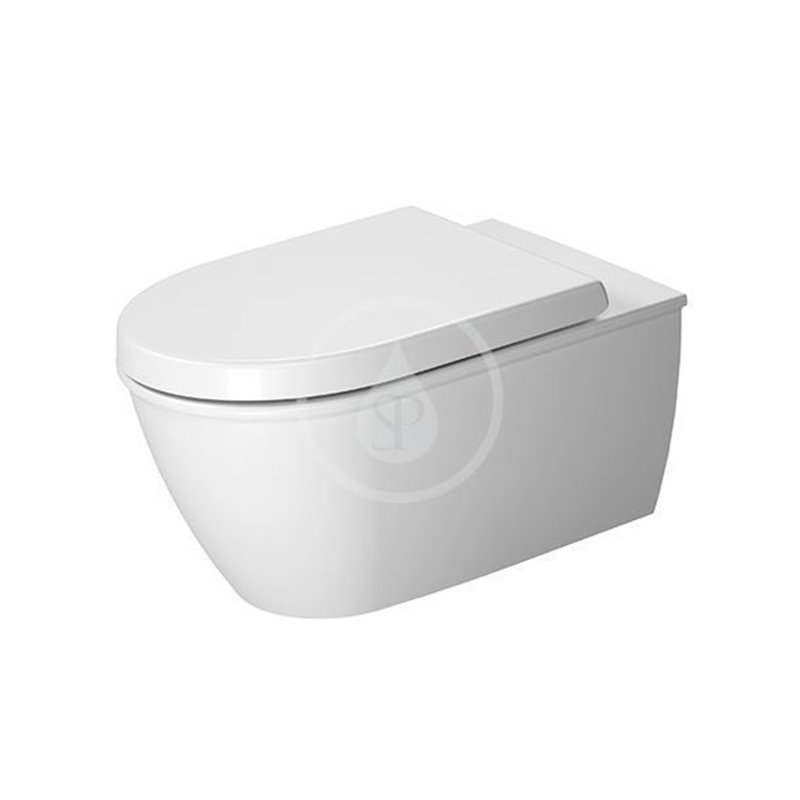 Duravit Závesné WC, s HygieneGlaze, alpská biela 2544092000