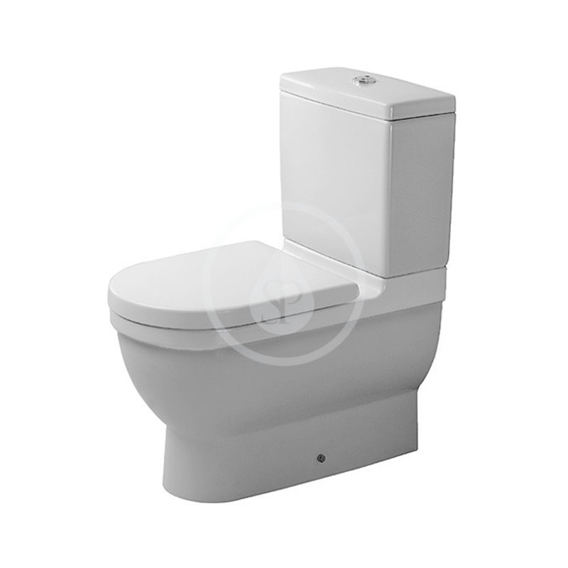 Duravit WC kombi misa, Vario odpad, alpská biela 0128090064