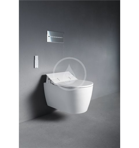 Duravit Závesné WC na Sensowash, Rimless, biela 2529590000