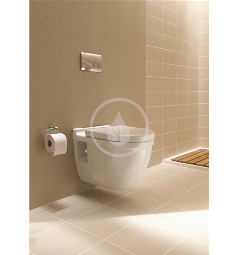 Duravit Závesné WC s plochým splachovaním, biela 2201090000
