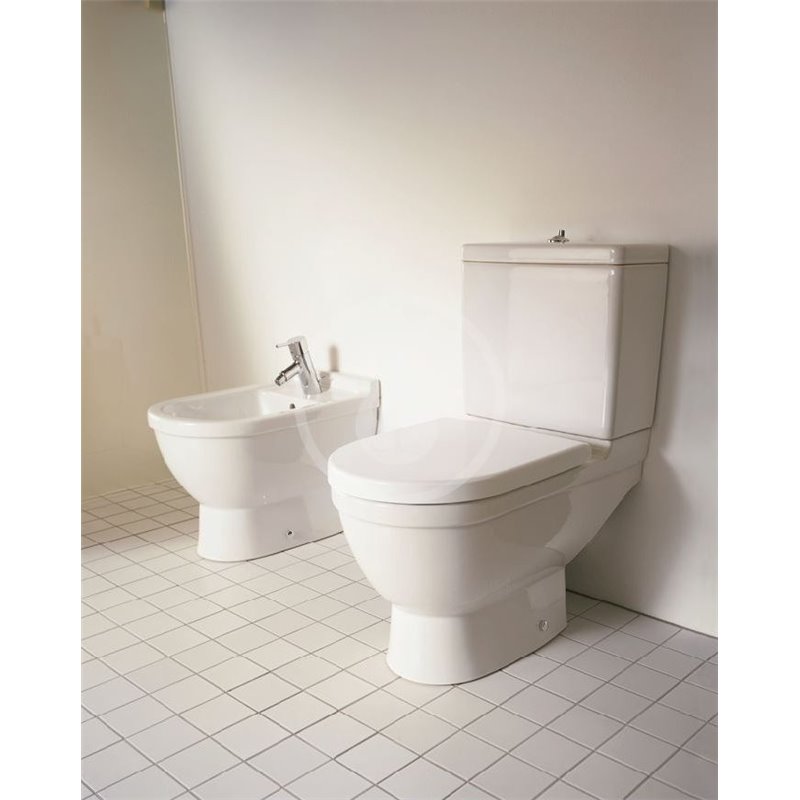 Duravit WC kombi misa, s WonderGliss, biela 01260100001