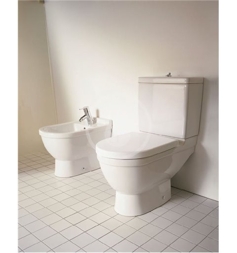 Duravit WC kombi misa, s WonderGliss, biela 01260100001